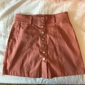 Pink skirt